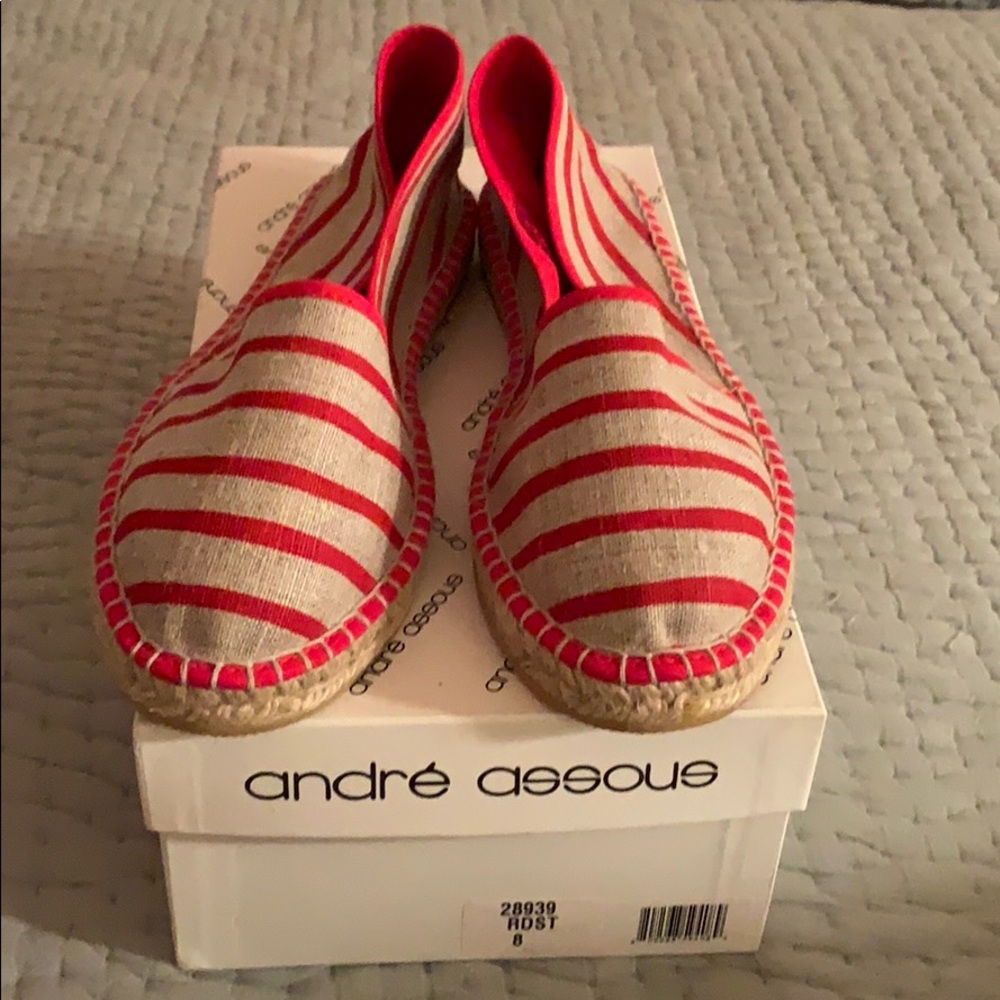 ANDRE ASSOUS ESPADRILLES!! - Picture 1 of 4
